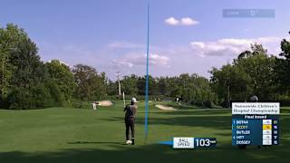 Sandy Scott makes birdie on No. 16 at Nationwide Children's