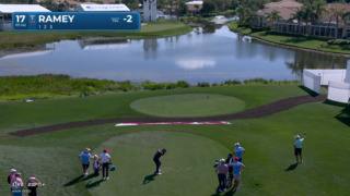 Chad Ramey sticks tee shot tight to set up birdie at Cognizant Classic