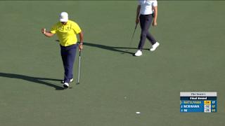 Hideki Matsuyama holes 8-foot birdie putt to win The Sentry
