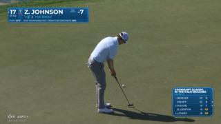 Zach Johnson drips in 12-foot birdie putt at Cognizant Classic