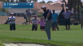 Shane Lowry chips-in for back-to-back birdies at Cognizant Classic