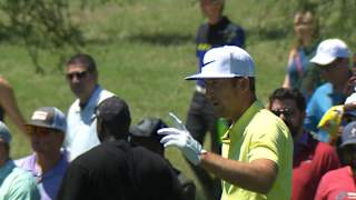 Kevin Chappell's wonderful approach on No. 10 at Valero