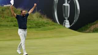 Scottie Scheffler closes out win at The Open