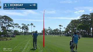 Austin Eckroat reaches green in two to set up birdie at Cognizant Classic