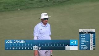 Joel Dahmen sinks a 53-foot eagle putt at Cognizant Classic