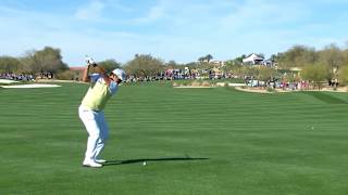 Hideki Matsuyama drops a dime on No. 3 at Waste Management