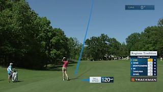 Stewart Cink makes birdie on No. 12 at Regions Tradition