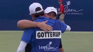Chris Gotterup makes closing par to win Sony Open 