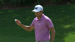 James Hahn's approach to 4 feet yields birdie at Wells Fargo