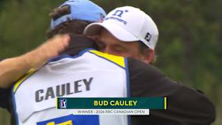 Bud Cauley pars 72nd hole to win first PGA TOUR title at RBC Canadian Open