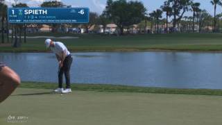 Jordan Spieth holes 18-foot birdie putt at Cognizant Classic