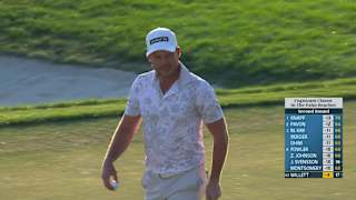 Danny Willett makes an 8-foot birdie putt at Cognizant Classic