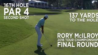 By the Numbers: Rory McIlroy's amazing eagle down the stretch at the 2016 TOUR Championship