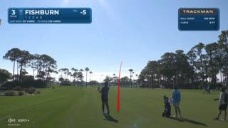Patrick Fishburn navigates hole No. 3 for birdie at Cognizant Classic