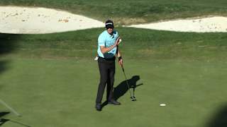 Brendan Steele's wedge game leads to birdie at Safeway
