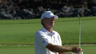 Steve Stricker makes birdie on No. 13 at Mitsubishi