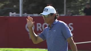 Ken Tanigawa drains lengthy birdie putt at Rogers Charity