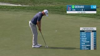 Ryan Gerard makes birdie on No. 13 at Cognizant Classic