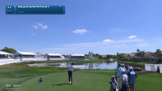 Christiaan Bezuidenhout sticks tee shot tight to set up birdie at Cognizant Classic