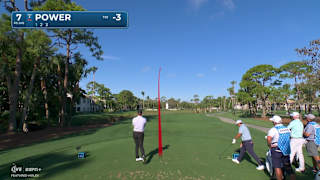 Seamus Power fades tee shot to 9 feet and birdies at Cognizant Classic