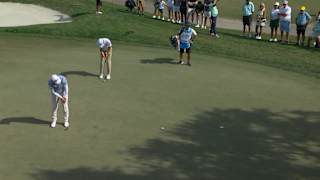 Matthieu Pavon holes 14-footer for birdie at Cognizant Classic