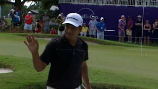 Fabian Gomez’s bunker blast leads to birdie at FedEx St. Jude