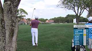 Rickie Fowler makes birdie on No. 13 at Cognizant Classic