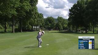 Dicky Pride makes birdie on No. 11 at DICK'S Open