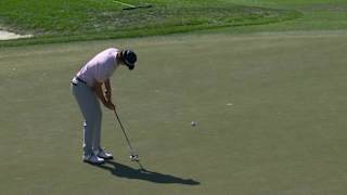 Nico Echavarria sinks 12-footer for birdie at Cognizant Classic
