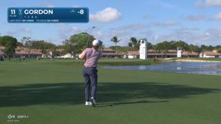 Will Gordon sends approach to 2 feet to yield birdie at Cognizant Classic