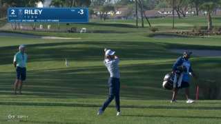 Davis Riley sends approach to 6 feet and birdies at Cognizant Classic