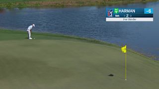 Brian Harman drains 65-foot birdie putt at Cognizant Classic
