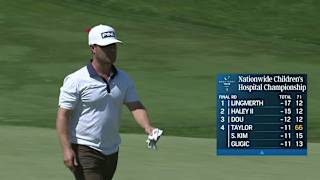 David Lingmerth gets up-and-down from rough for birdie at Nationwide Children's