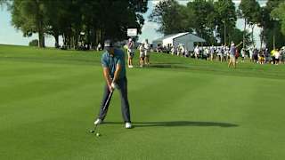 Padraig Harrington's great fairway wood and eagle at the U.S. Senior Open