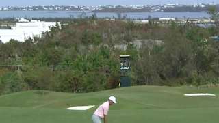 Brendon Todd's spectacular approach on No. 11 at Bermuda