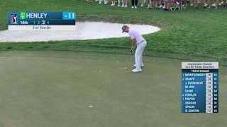 Russell Henley makes birdie on No. 16 at Cognizant Classic