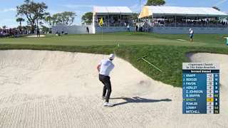 Jordan Spieth escapes bunker and birdies at Cognizant Classic