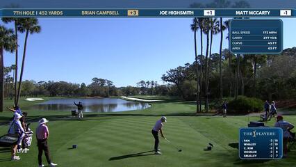 Brian Campbell | Round 1 | 7th hole | Shot 1 | 2025 THE PLAYERS