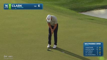 Wyndham Clark | Round 2 | 16th hole | Shot 3 | 2026 WM Phoenix Open