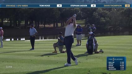 Davis Thompson | Round 2 | 5th hole | Shot 2 | 2025 THE PLAYERS