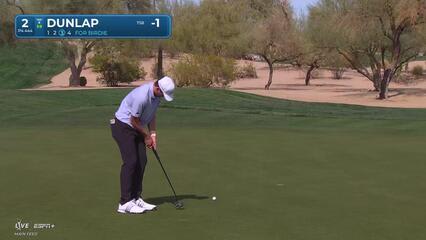 Nick Dunlap | Round 2 | 2nd hole | Shot 4 | 2025 WM Phoenix Open