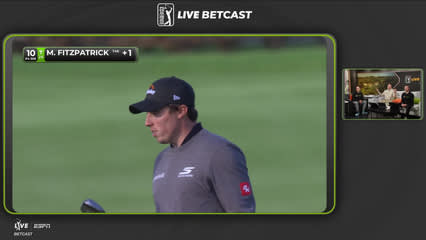 Matt Fitzpatrick | Round 1 | 10th hole | Shot 2 | 2026 The Genesis