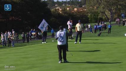 Wyndham Clark | Round 1 | 1st hole | Shot 4 | 2026 AT&T Pebble Beach