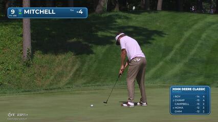 Keith Mitchell | Round 3 | 9th hole | Shot 4 | 2025 John Deere