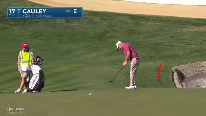 Bud Cauley | Round 1 | 17th hole | Shot 2 | 2025 WM Phoenix Open