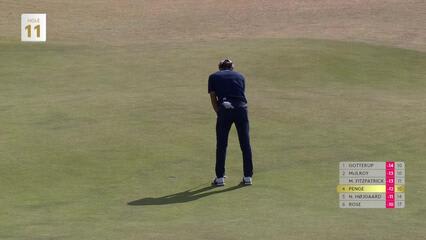 Marco Penge | Round 4 | 11th hole | Shot 5 | 2025 Genesis Scottish Open
