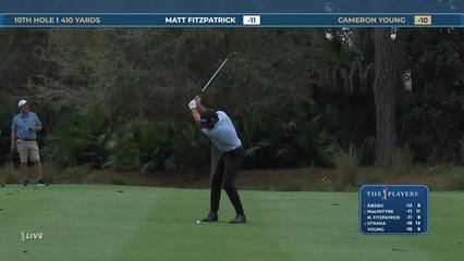Cameron Young | Round 4 | 10th hole | Shot 2 | 2026 THE PLAYERS