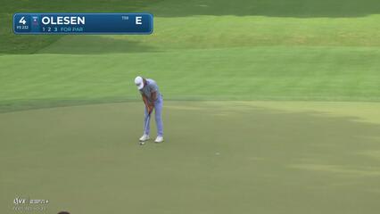 Thorbjørn Olesen | Round 4 | 4th hole | Shot 4 | 2025 Charles Schwab