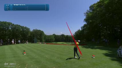 Wyndham Clark | Round 1 | 11th hole | Shot 1 | 2025 Travelers