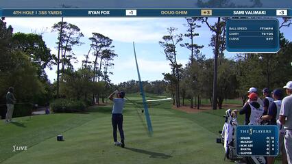 Doug Ghim | Round 2 | 4th hole | Shot 1 | 2025 THE PLAYERS